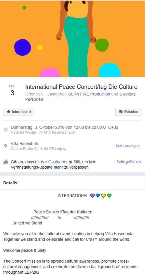 International Peace Concert